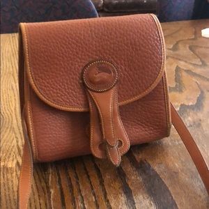 Vintage leather Dooney & Bourke over the shoulder